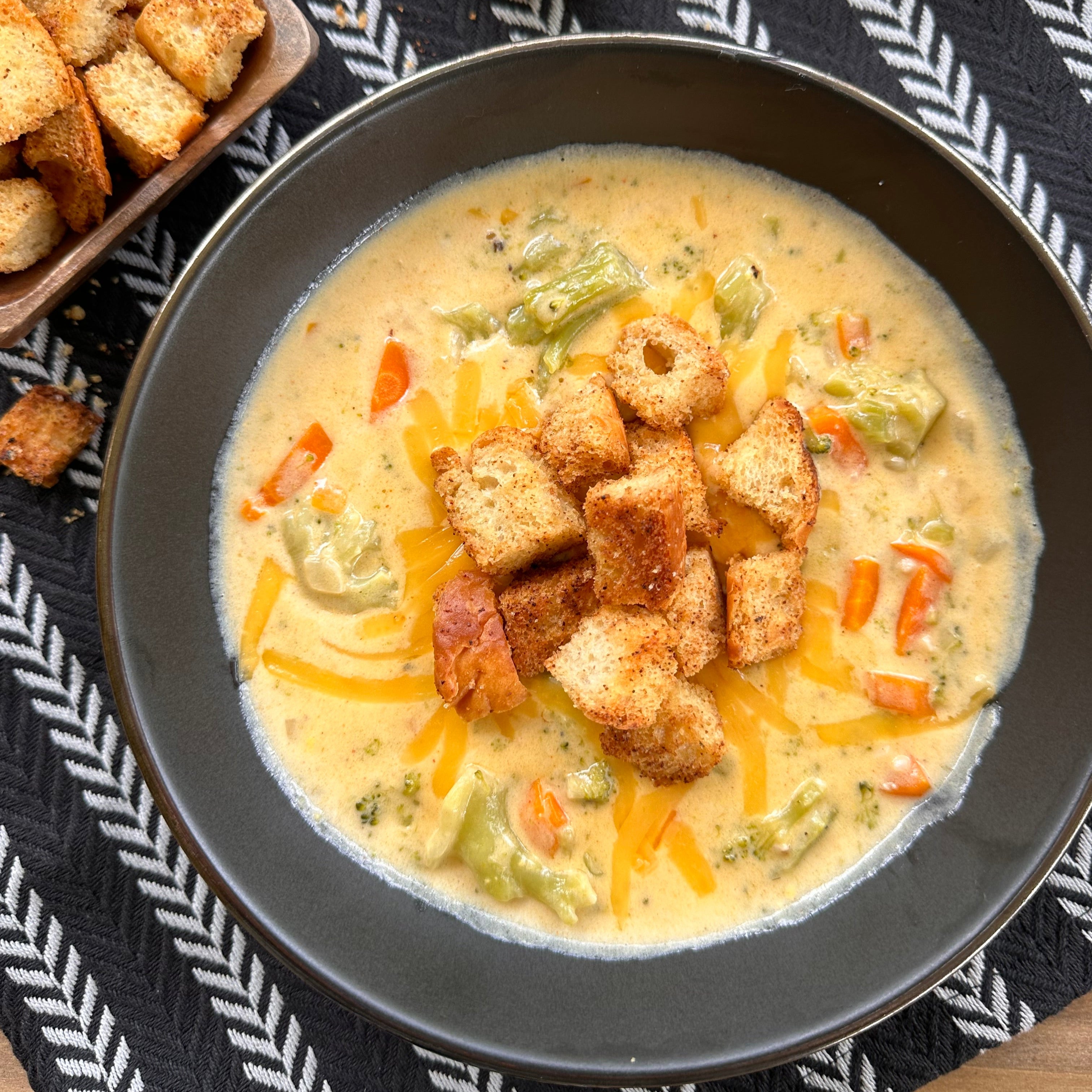 Recipe Card: Broccoli and Cheese Soup